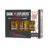 Cask Explorers Japanese Whisky Tasting Pack 3cl X 3