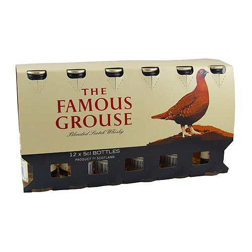 Famous Grouse Whisky Miniatures - 12 PACK - Click Image to Close