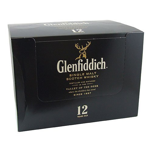 Glenfiddich 12 yo Single Malt Scotch Miniatures - 12 PACK - Click Image to Close