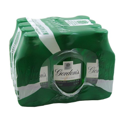 Gordons Gin Miniatures - 12 PACK - Click Image to Close