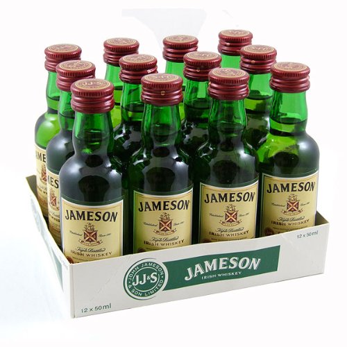 Jameson Whiskey Miniatures - 12 PACK - Click Image to Close