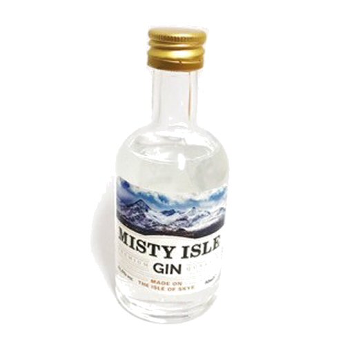 Misty Isle Gin Miniature 5cl Bottle - Click Image to Close