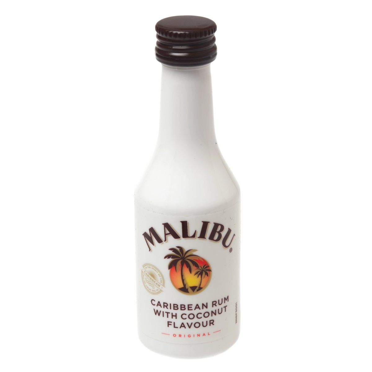 Malibu Rum Miniature 5cl Bottle - Click Image to Close