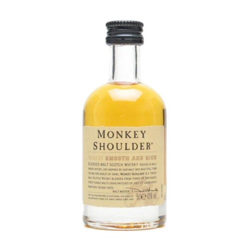Monkey Shoulder Scotch Whisky Miniature 5cl Bottle - Click Image to Close