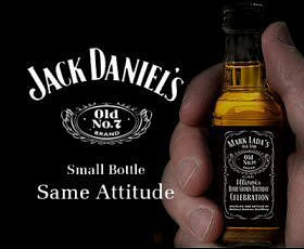 Jack Daniels Whiskey Miniatures