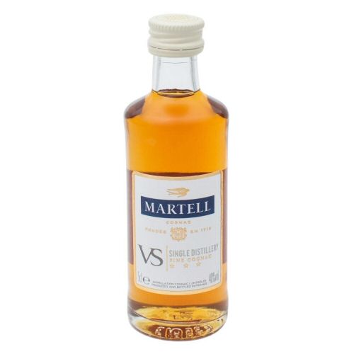 Martell VS Cognac Brandy Miniature 5cl Bottle - Click Image to Close