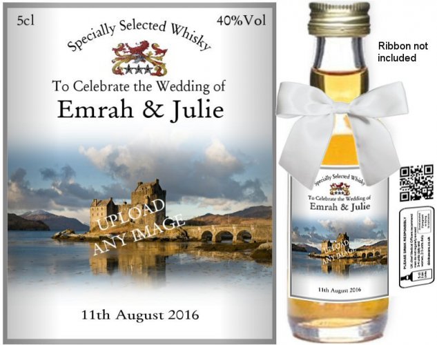 Personalised Alcohol Miniatures | Upload Your Image 01 - Click Image to Close