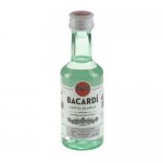 Bacardi "Carta Blanca" Rum Miniature 5cl Bottle