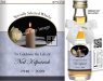 Personalised Alcohol Miniatures | Funeral Label: 01