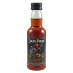 Captain Morgan Dark Rum 5cl Miniatures - 12 PACK