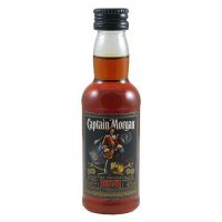 Captain Morgan Dark Rum 5cl Miniatures - 12 Pack