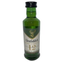 Glenfiddich 12 yo Single Malt Scotch Miniatures - 12 PACK