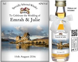 Personalised Whisky Miniatures | Upload Your Image 01