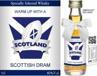 Personalised Alcoholic Miniatures | Own Brand Label: 06