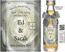 Personalised Alcohol Miniatures | Wedding Favour Label 02