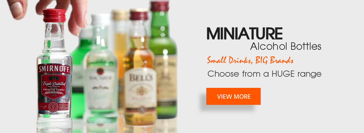 About Us Just A Glass Miniature Alcohol Bottles 5cl Drinks UK Shop