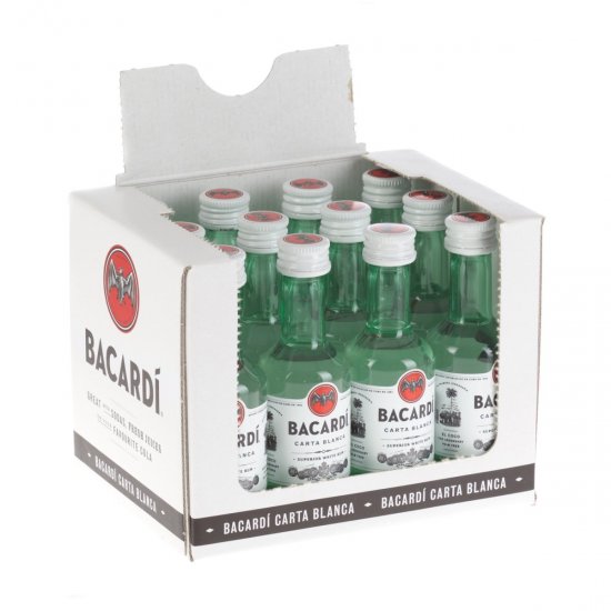 Bacardi Rum Miniatures - 12 PACK