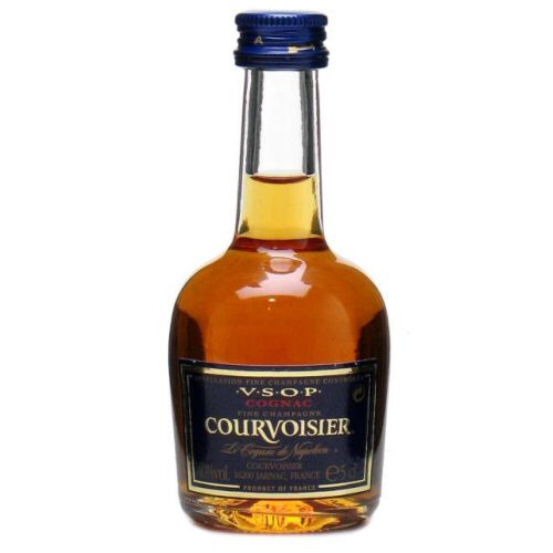 Courvoisier \"VSOP\" Cognac Brandy Miniature 5cl Bottle