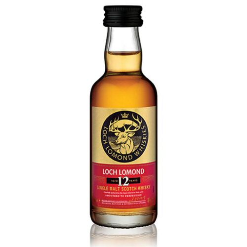 Loch Lomond 12 yo Single Malt Scotch Whisky Miniature 5cl Bottle