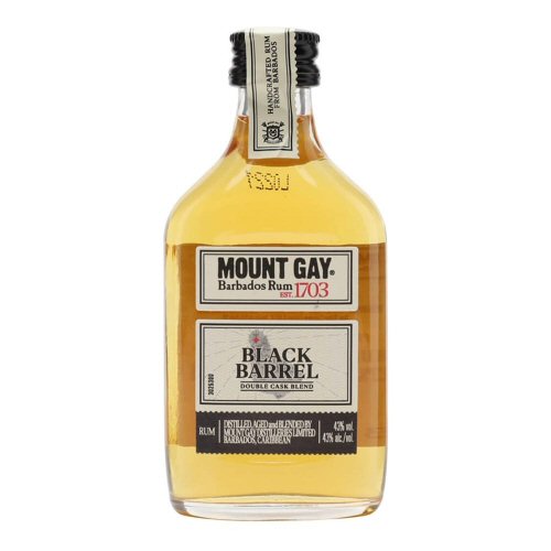 Mount Gay \"Black Barrel\" Rum Miniature 5cl Bottle