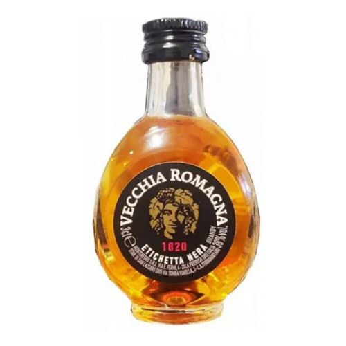 Vecchia Romagna Etichetta Nera Brandy 3cl Miniature