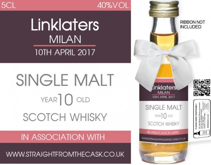 Own Brand Label: 04 | Personalised Alcoholic Miniatures