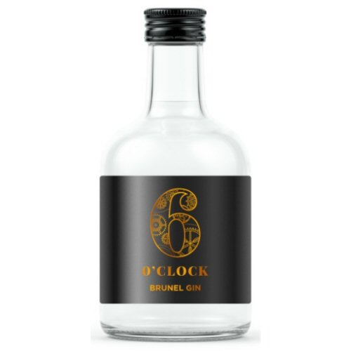 6 O’clock \"Brunel Edition\" Gin Miniature 5cl Bottle